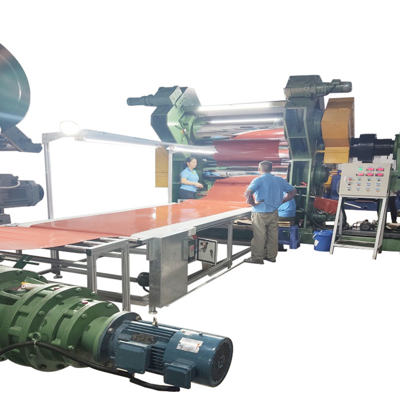 3-Walzen-Gummikalandermaschine